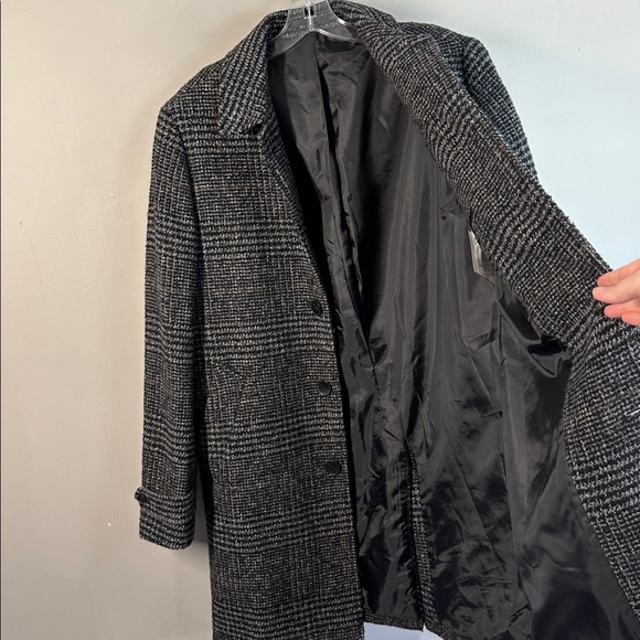 J. Crew Factory Men’s Wool Plaid Thompson Car Coat Size 36 - Picture 7 of 16